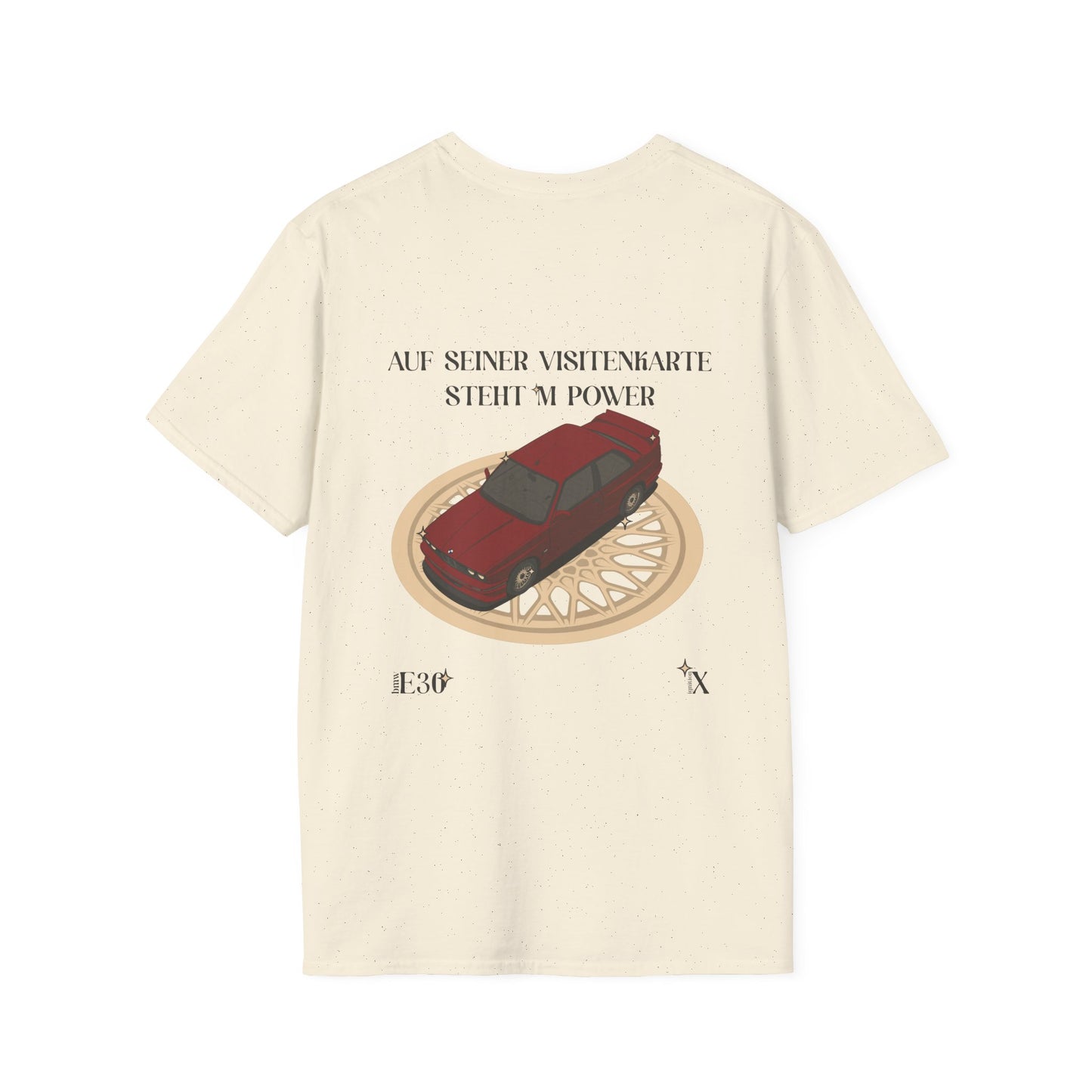 Red BMW E30 M Power Unisex T-Shirt