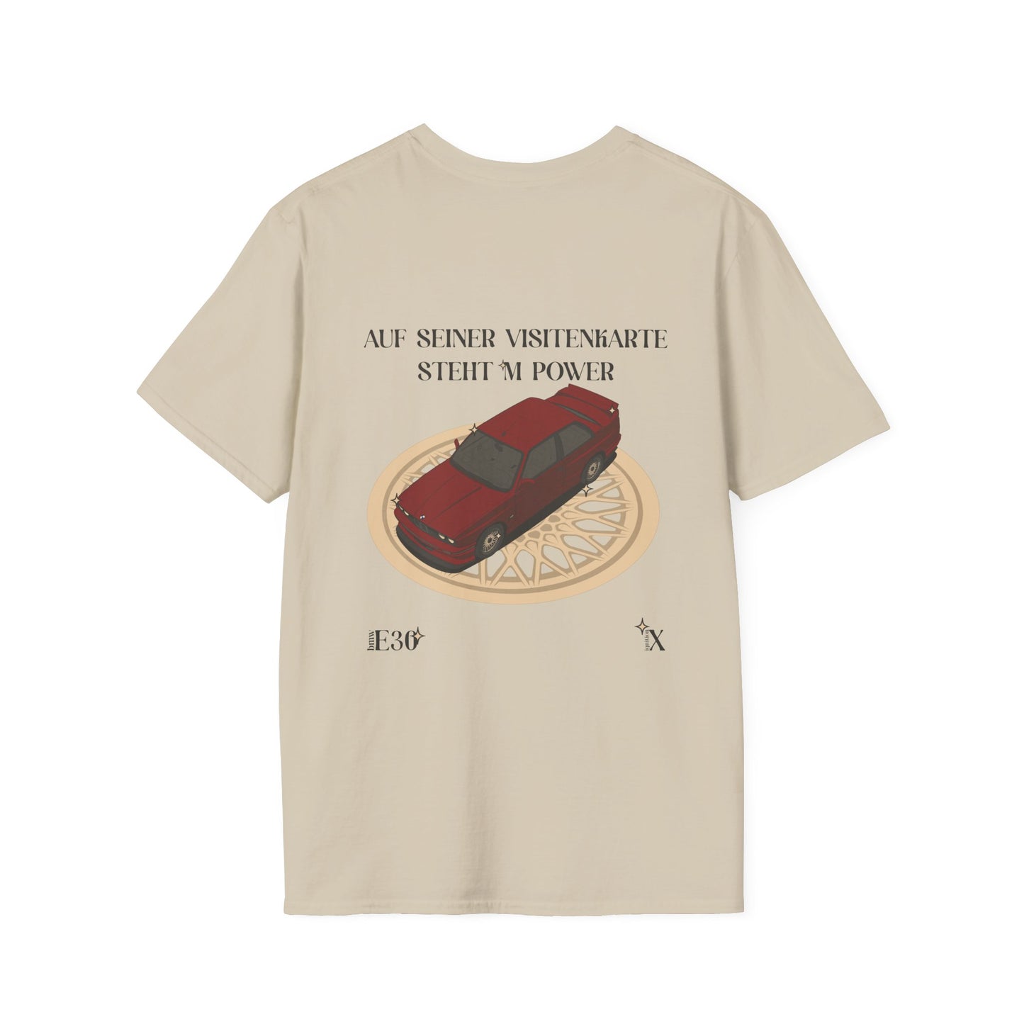Red BMW E30 M Power Unisex T-Shirt